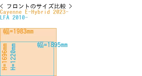#Cayenne E-Hybrid 2023- + LFA 2010-